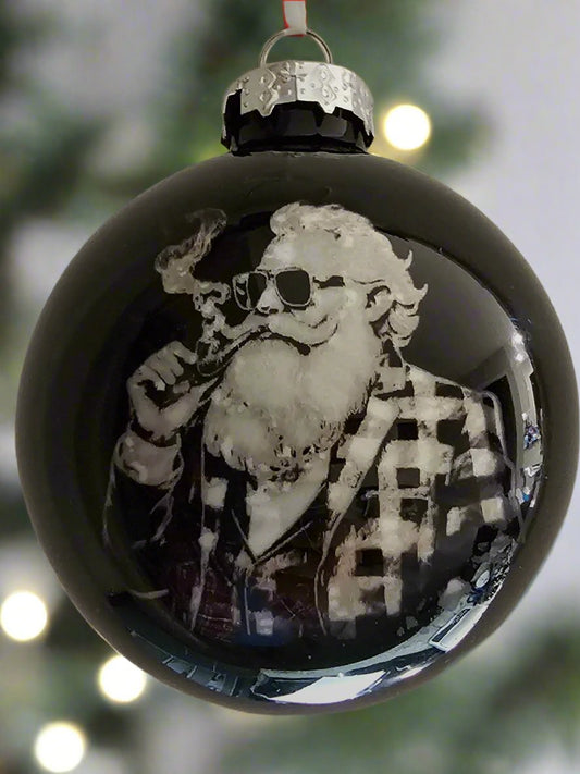 Christmas Ornament - My kind of Santa (Pipe Smok'n Santa)