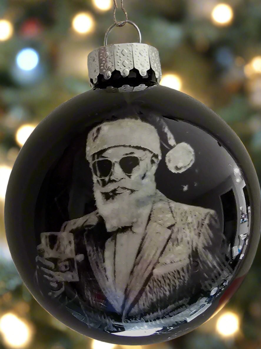 Christmas Ornament - My kind of Santa (Cheers Santa-3)